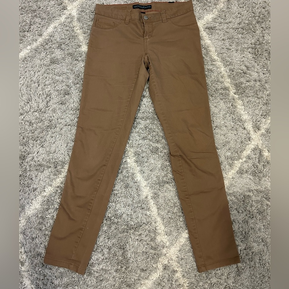 Tan Skinny Jeans